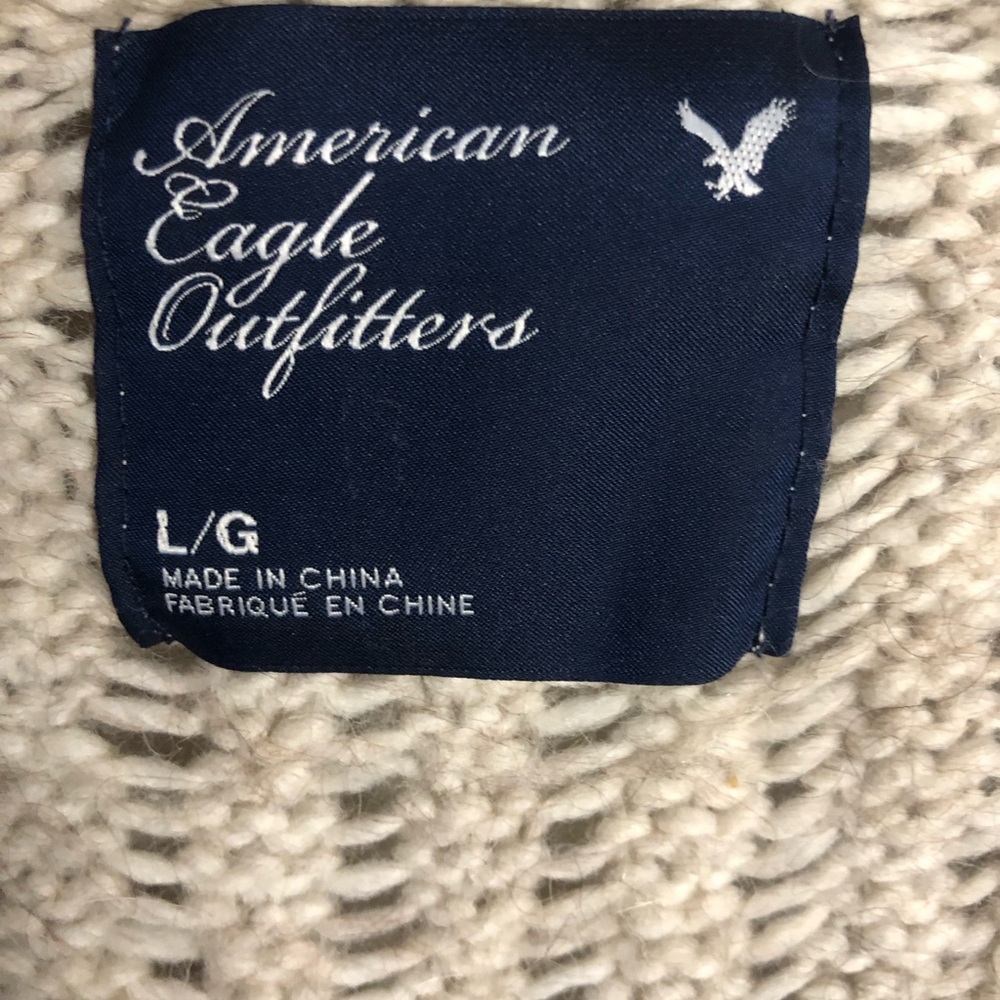 American Eagle Outfitters Taupe Cardigan - Picture 2 of 5